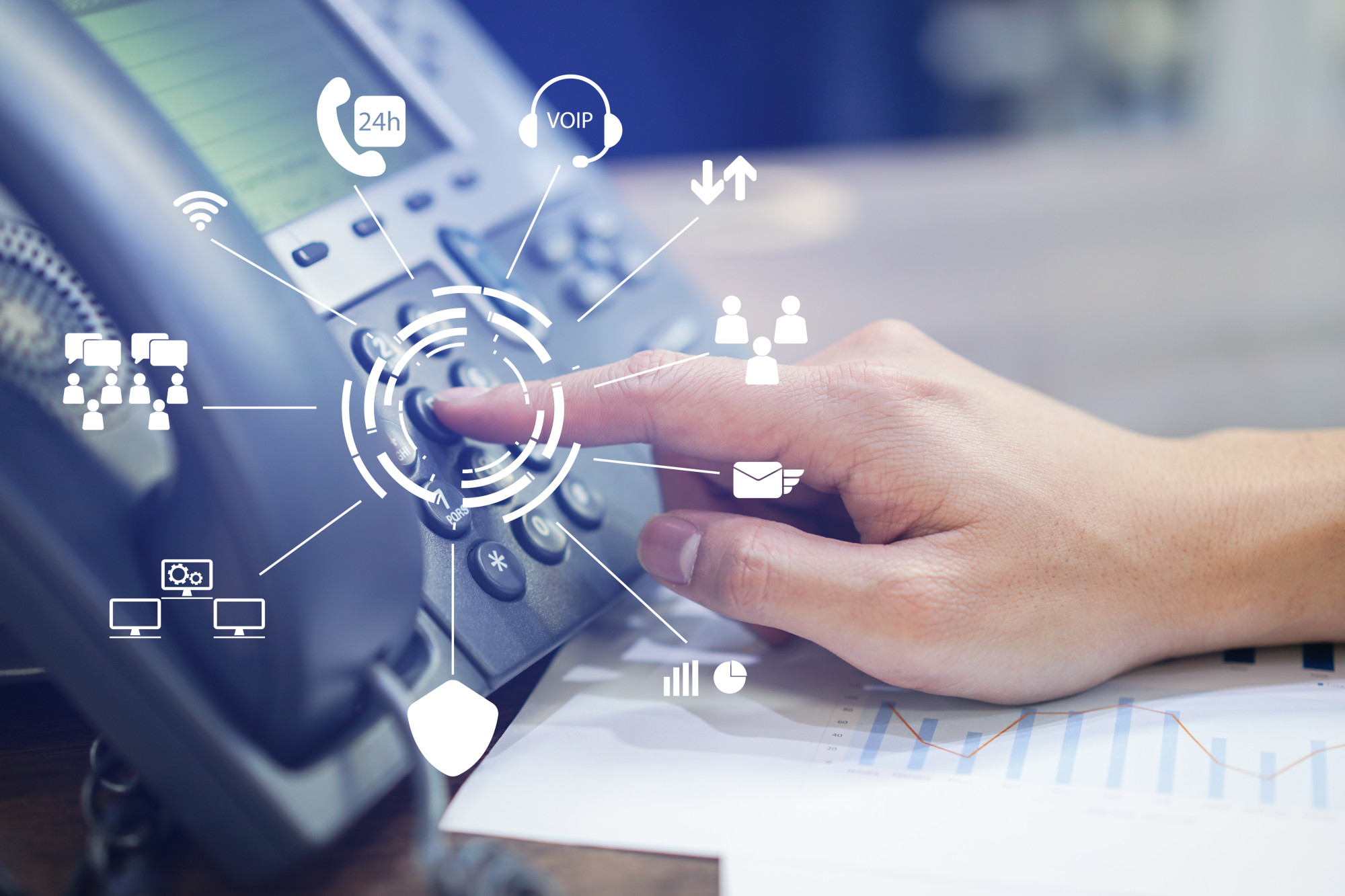 VoIP vs Analog  Phone  System The Differences and Top 