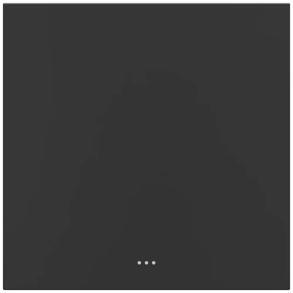 Akubela 1 Gang Smart Key Switch — Black