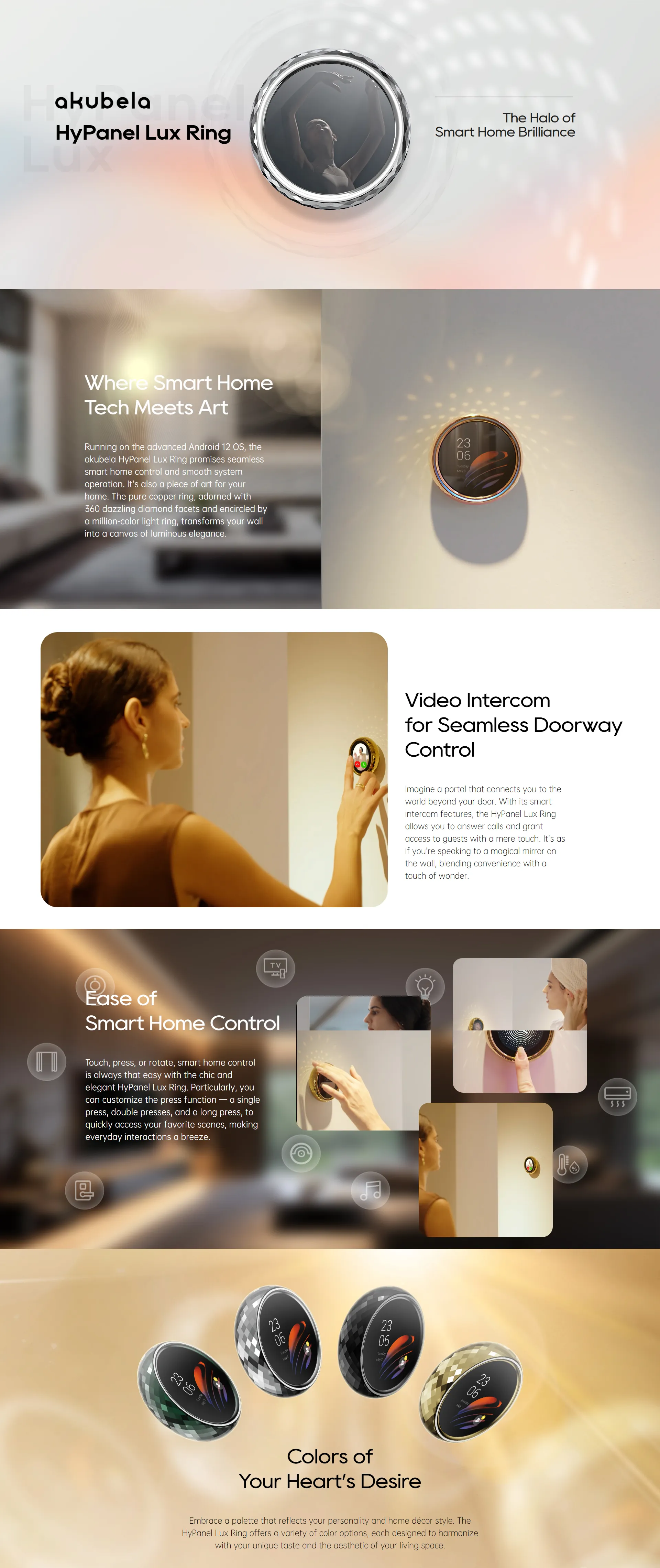 Akubela HyPanel Lux Knob feature