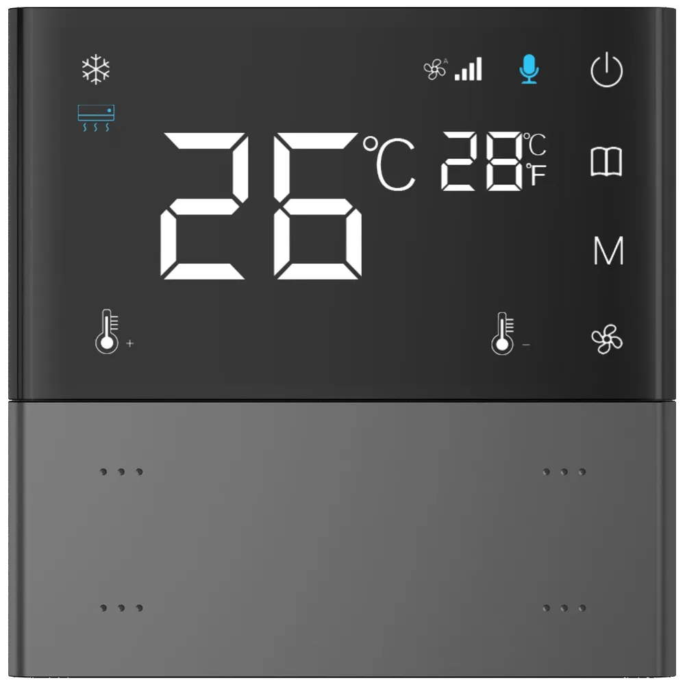 Akubela 4 Scene Button KNX + Temp/Humidity