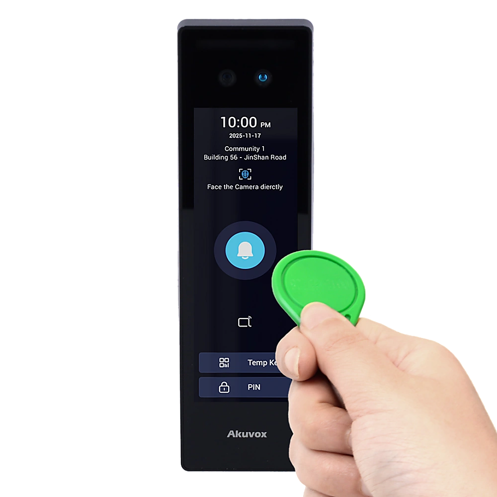 Akuvox A15 Facial Recognition Access Control Terminal