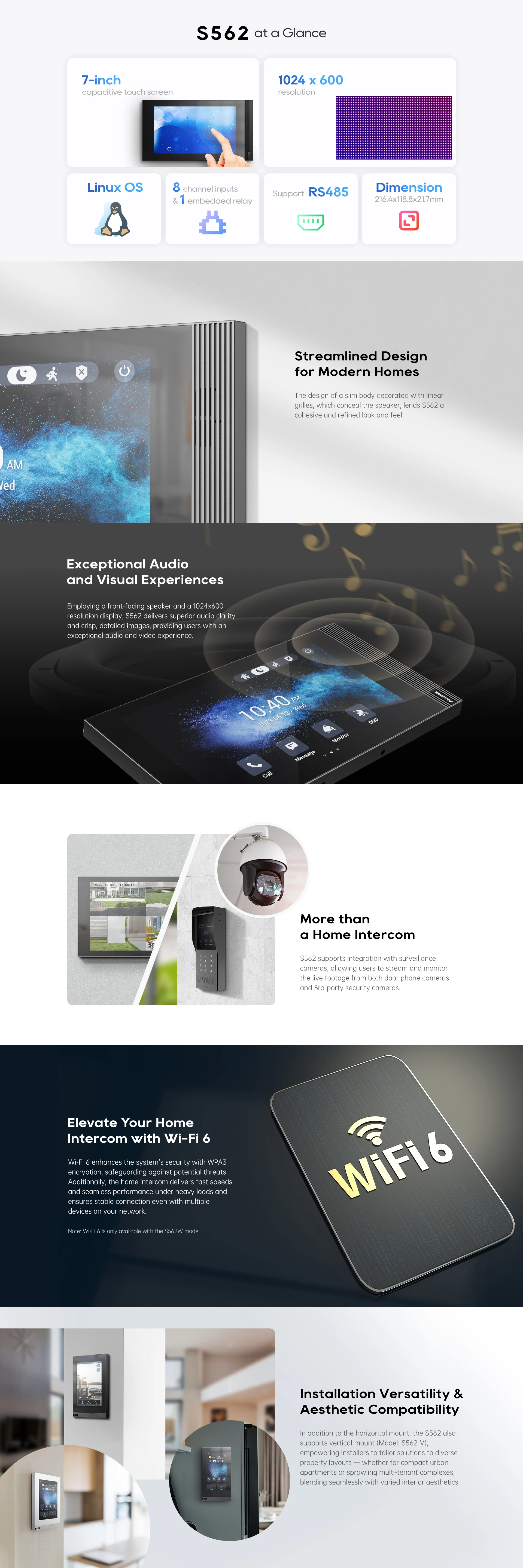 Akuvox S562 features