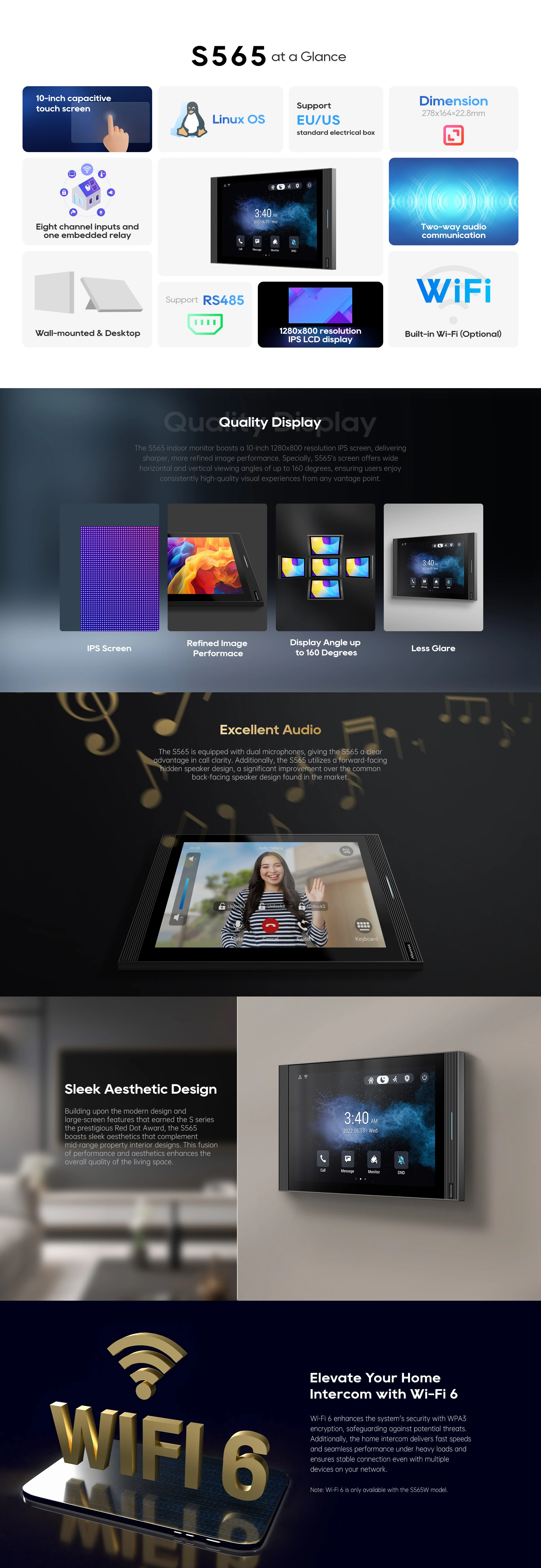 Akuvox S565 features