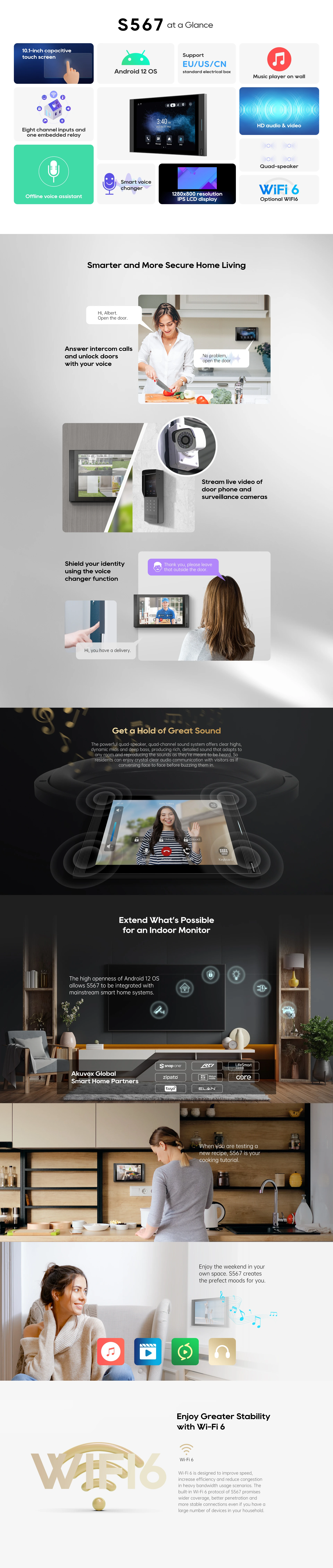 Akuvox S567 features