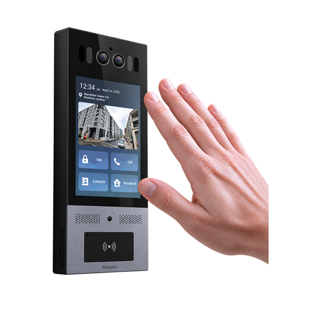 Akuvox X915P palm vein recognition door phone