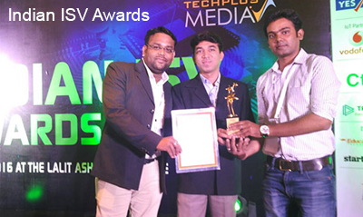 Best ROI Focused Solution of the Year – Indian ISV Awards,2016