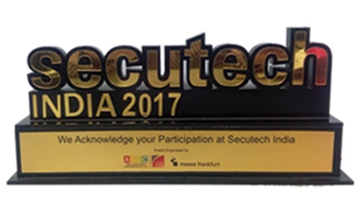 Secutech India 2017 — Cohesive Technologies award 2017