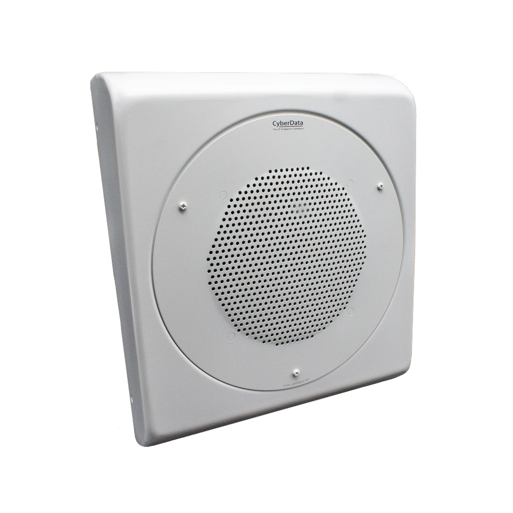 CyberData Speaker Wall Mount - RAL 9003 thumbnail 2