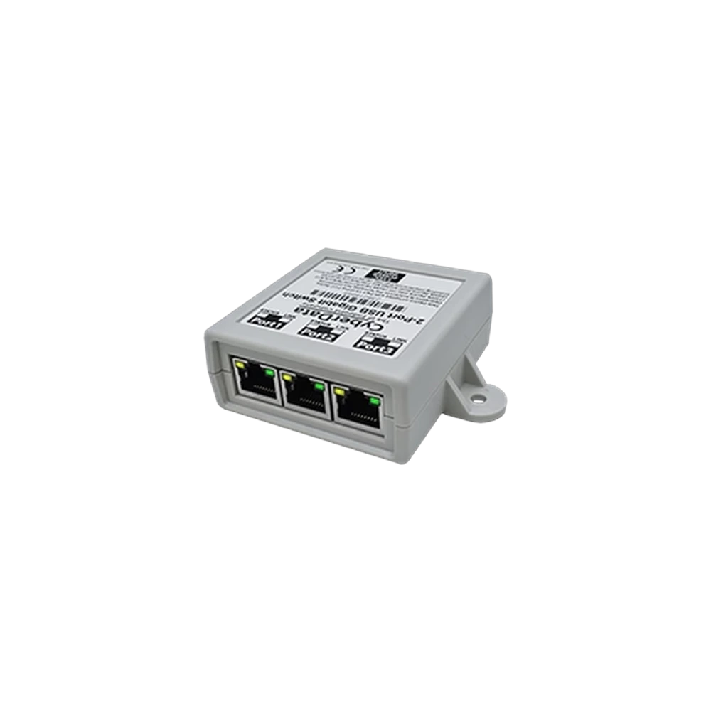 CyberData 2-Port USB-Gigabit Ethernet Switch