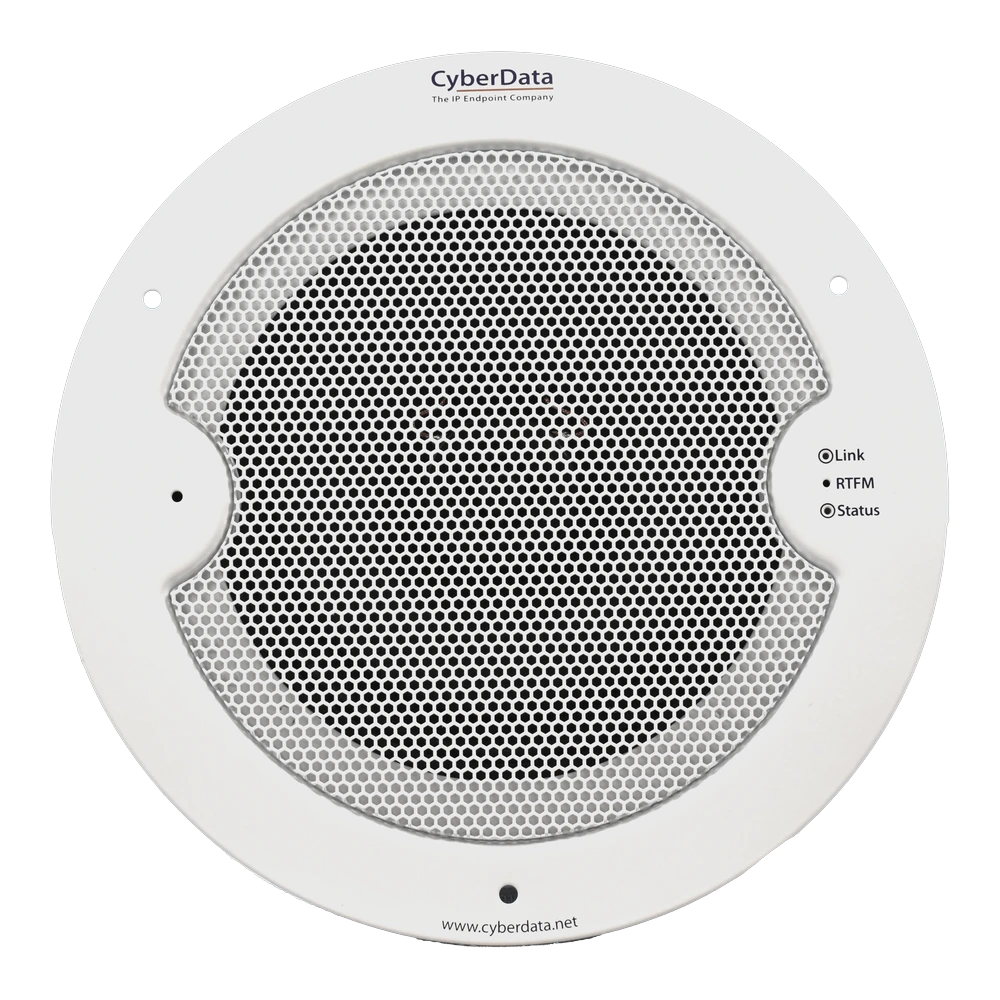 CyberData SIP Speaker w/Talk-back - RAL 9003 Signal White