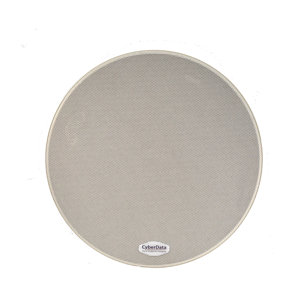 CyberData Analog Ceiling Mount Speaker 25V/70V/8Ohm