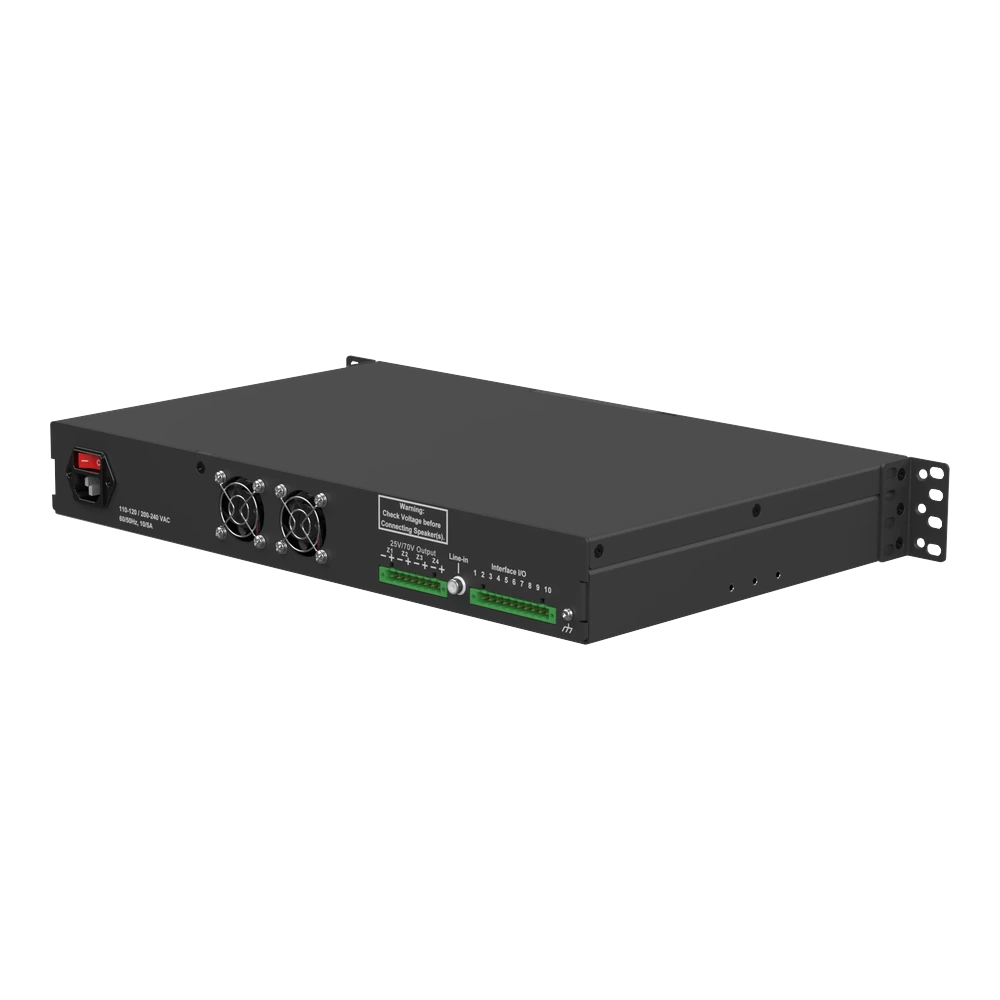 CyberData InformaCast Enabled Paging 25V/70V +4 Amplifier thumbnail 3