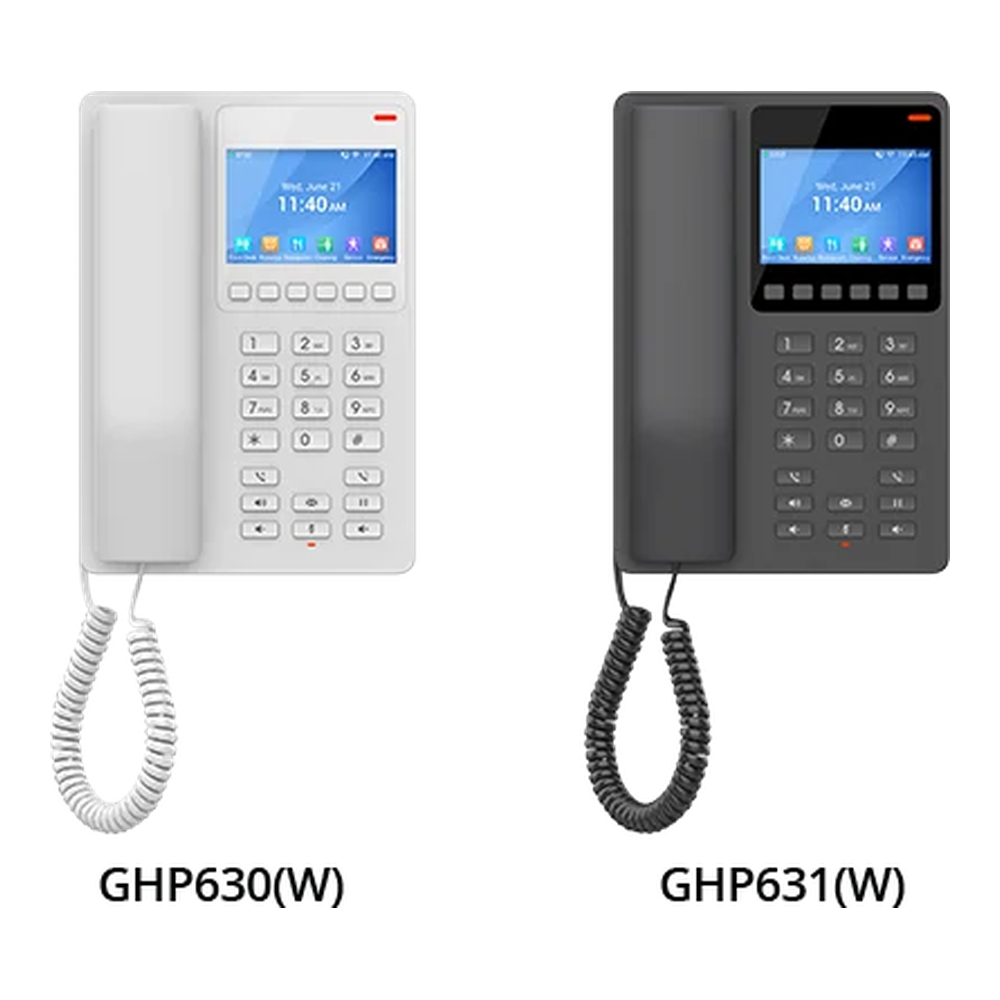 Grandstream GHP630(W) & GHP631(W) IP Phone