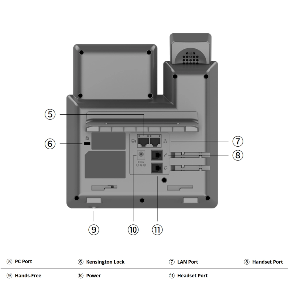 Grandstream GRP2602L (LP/LG) IP Desk Phone thumbnail 3