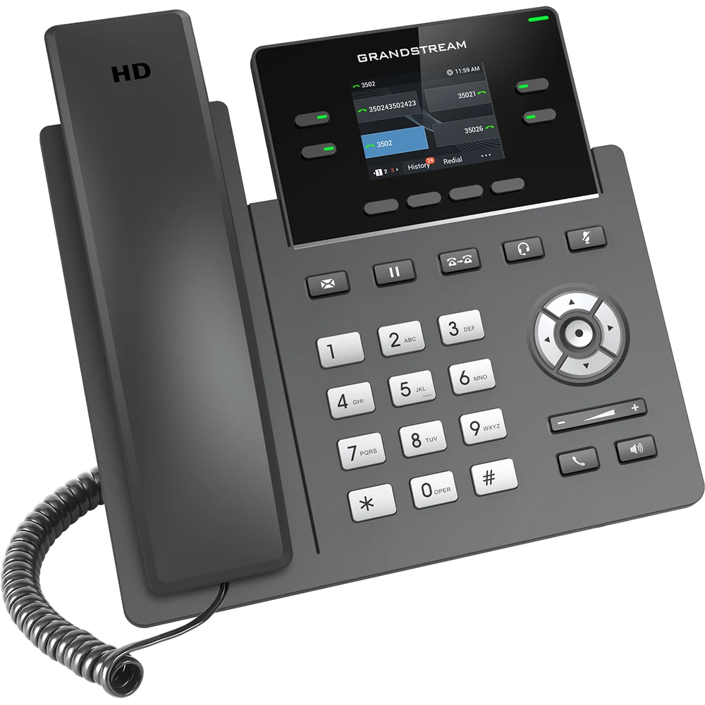 Grandstream GRP2612 (P/W/G) IP Desk Phone thumbnail 3