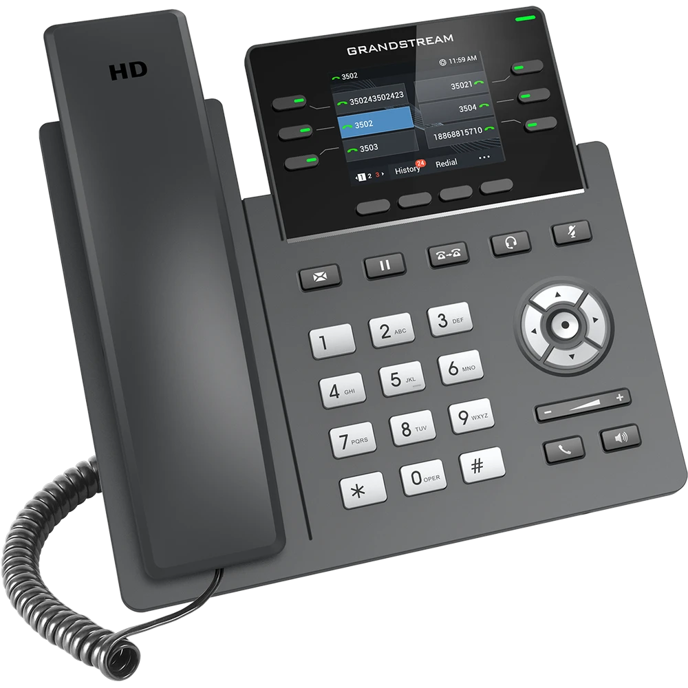 Grandstream GRP2613 (W) IP Desk Phone thumbnail 3