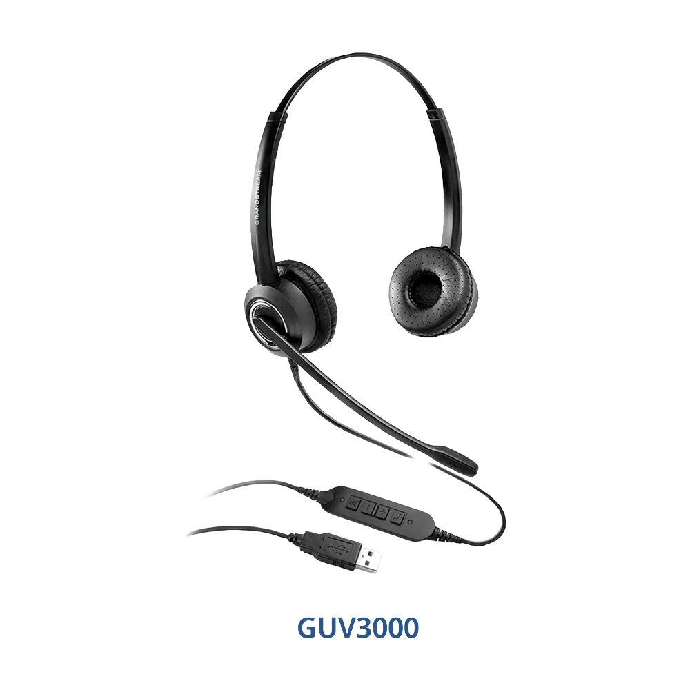 Grandstream GUV3000 HD USB Headset view 1