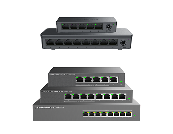 Grandstream GWN7700M 5-Port Unmanaged 2.5 Gigabit Network