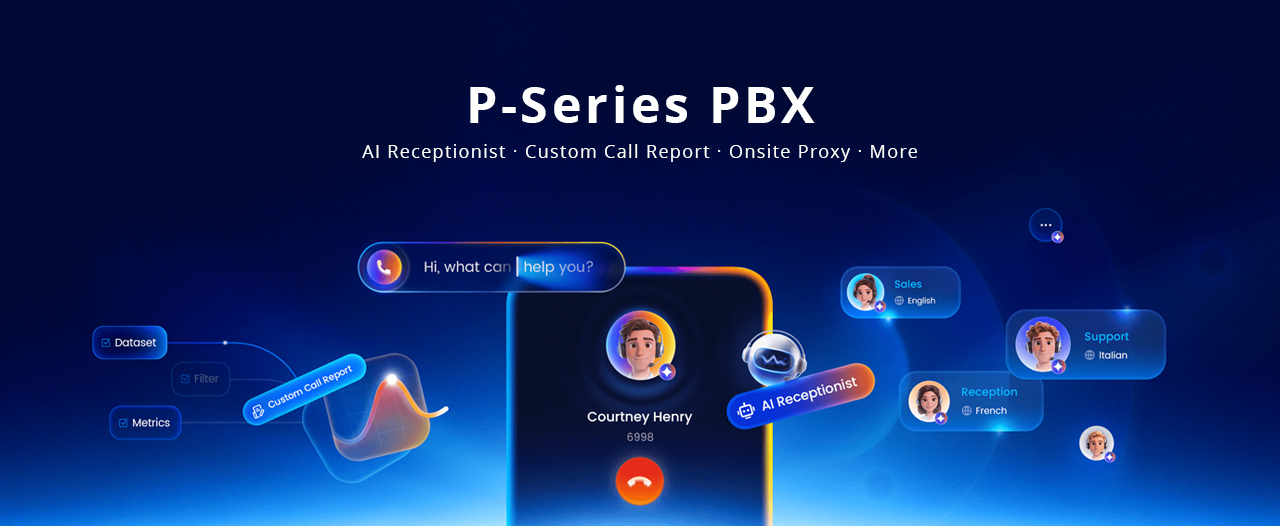 Yeastar P-Series IP PBX system for unified communications