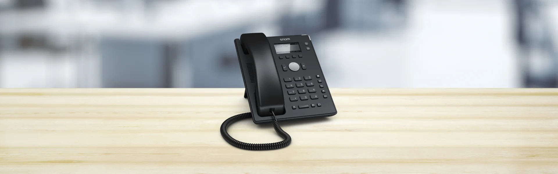 Snom D120 IP Desk Phone Banner