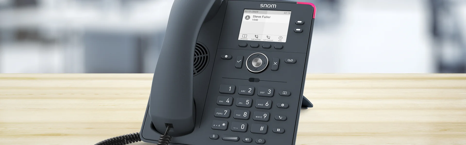 Snom D140 IP Desk Phone Banner