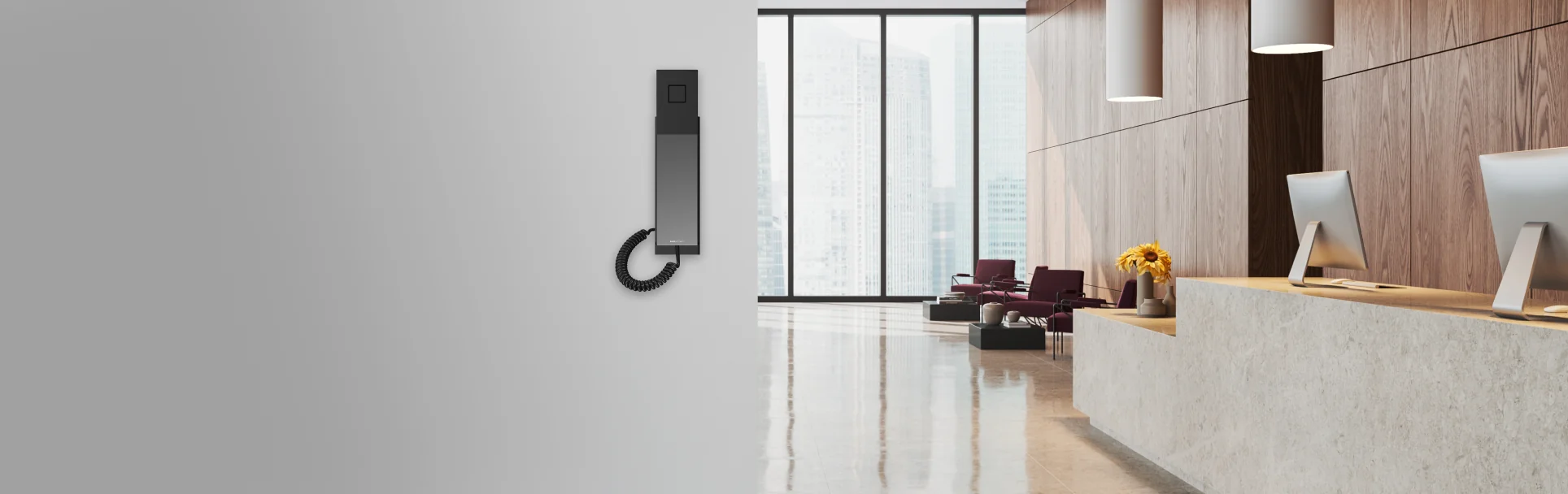 Snom HD30L Hospitality IP Phone Banner
