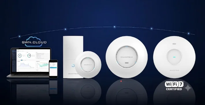 Campus-wide Wi-Fi access points for classrooms and hostels