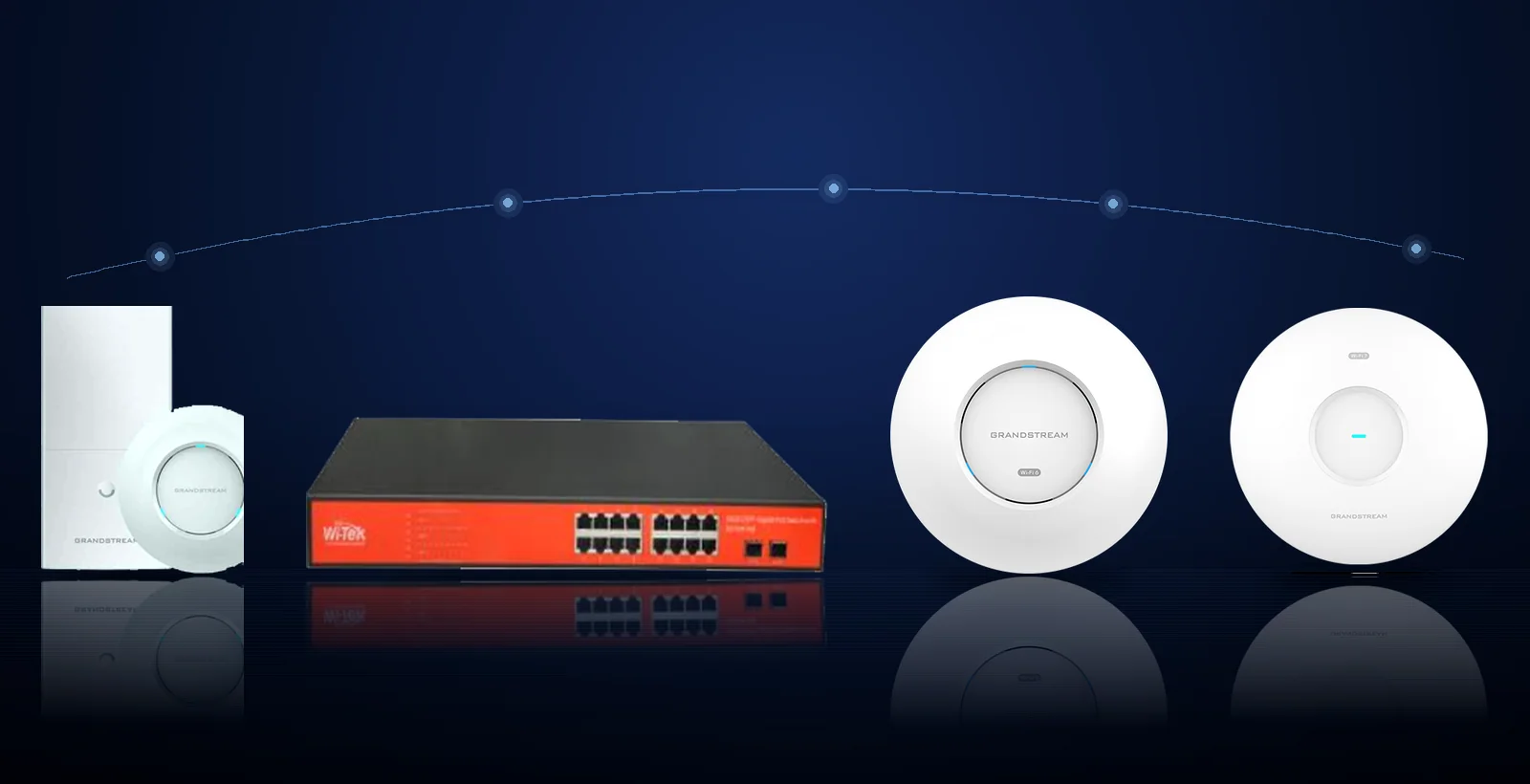 Hotel guest Wi-Fi access points and networking