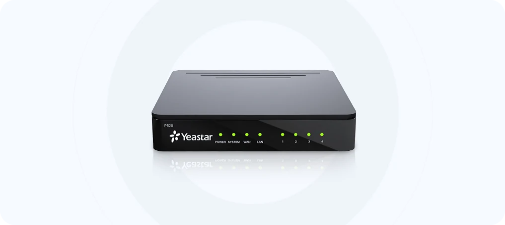 Yeastar P520 IP PBX appliance front view