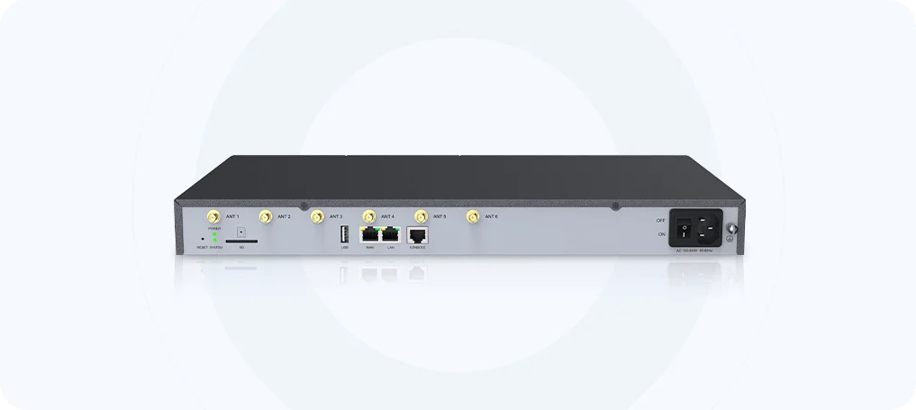 Yeastar P560 back view